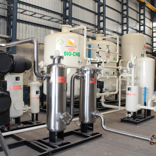 bio gas purification plant